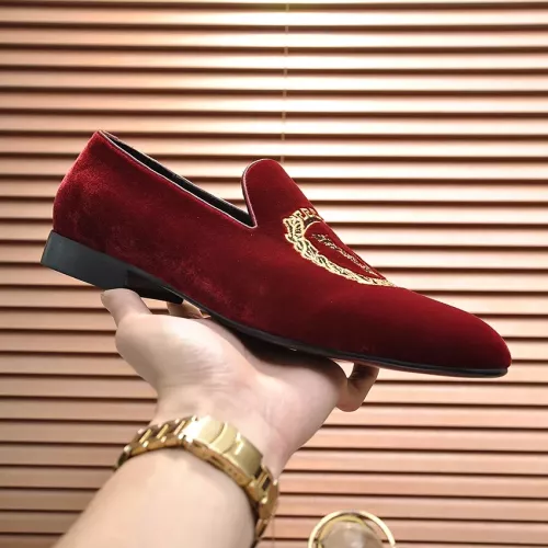 Cheap Versace Leather Shoes For Men #1331027 Replica Wholesale [$85.00 USD] [ITEM#1331027] on Replica Versace Leather Shoes