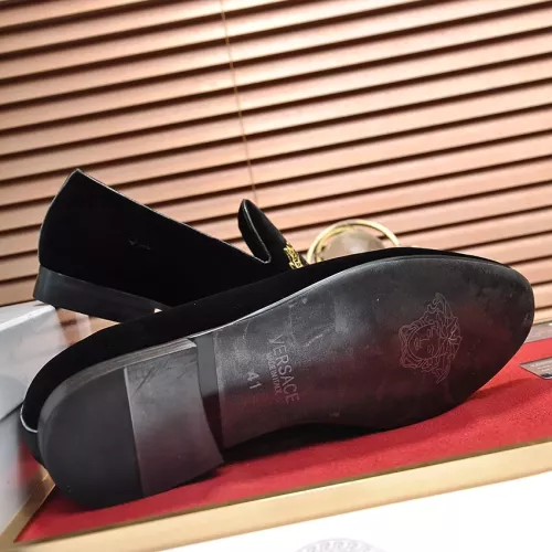 Cheap Versace Leather Shoes For Men #1331028 Replica Wholesale [$85.00 USD] [ITEM#1331028] on Replica Versace Leather Shoes