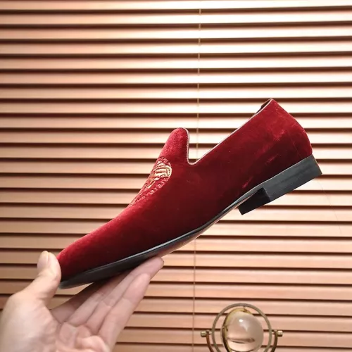 Cheap Versace Leather Shoes For Men #1331029 Replica Wholesale [$85.00 USD] [ITEM#1331029] on Replica Versace Leather Shoes