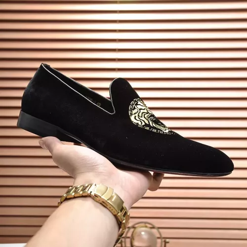 Cheap Versace Leather Shoes For Men #1331031 Replica Wholesale [$85.00 USD] [ITEM#1331031] on Replica Versace Leather Shoes