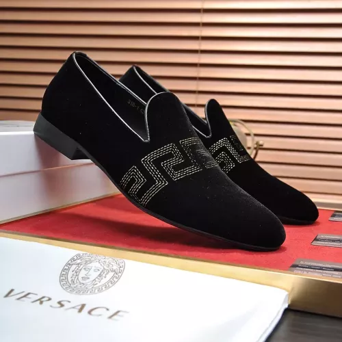Cheap Versace Leather Shoes For Men #1331032 Replica Wholesale [$85.00 USD] [ITEM#1331032] on Replica Versace Leather Shoes
