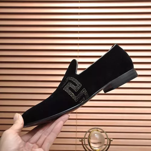 Cheap Versace Leather Shoes For Men #1331032 Replica Wholesale [$85.00 USD] [ITEM#1331032] on Replica Versace Leather Shoes