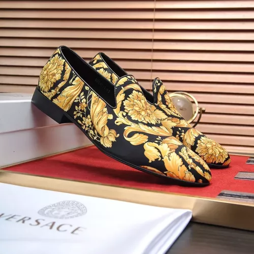 Cheap Versace Leather Shoes For Men #1331033 Replica Wholesale [$85.00 USD] [ITEM#1331033] on Replica Versace Leather Shoes
