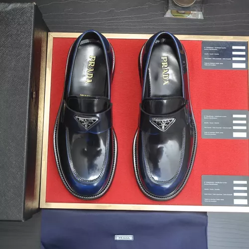 Cheap Prada Leather Shoes For Men #1331041 Replica Wholesale [$140.00 USD] [ITEM#1331041] on Replica Prada Leather Shoes