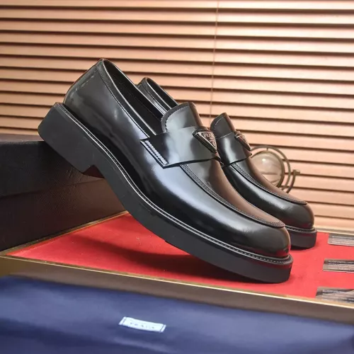 Cheap Prada Leather Shoes For Men #1331042 Replica Wholesale [$140.00 USD] [ITEM#1331042] on Replica Prada Leather Shoes