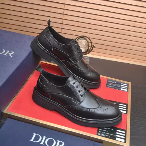 Cheap Christian Dior Leather Shoes For Men #1331049 Replica Wholesale [$140.00 USD] [ITEM#1331049] on Replica Christian Dior Leather Shoes