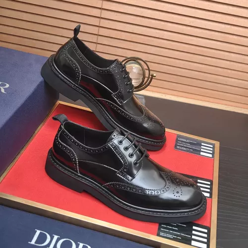 Cheap Christian Dior Leather Shoes For Men #1331050 Replica Wholesale [$140.00 USD] [ITEM#1331050] on Replica Christian Dior Leather Shoes