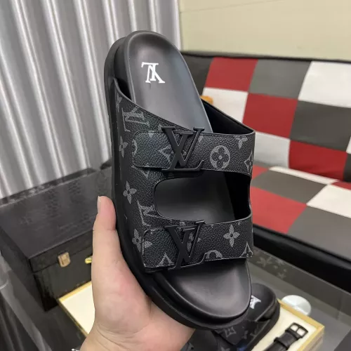 Cheap Louis Vuitton Slippers For Men #1331062 Replica Wholesale [$56.00 USD] [ITEM#1331062] on Replica Louis Vuitton Slippers