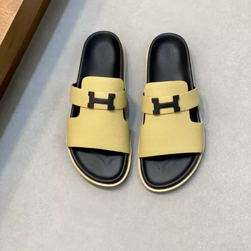 Cheap Hermes Slippers For Men #1331076 Replica Wholesale [$82.00 USD] [ITEM#1331076] on Replica Hermes Slippers
