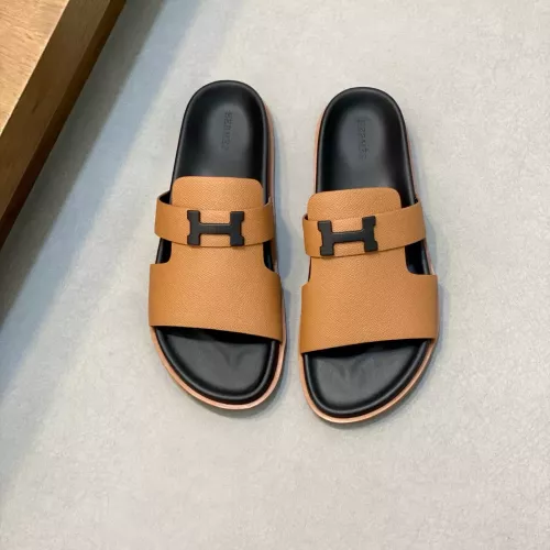Cheap Hermes Slippers For Men #1331077 Replica Wholesale [$82.00 USD] [ITEM#1331077] on Replica Hermes Slippers