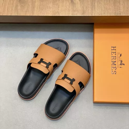 Cheap Hermes Slippers For Men #1331077 Replica Wholesale [$82.00 USD] [ITEM#1331077] on Replica Hermes Slippers