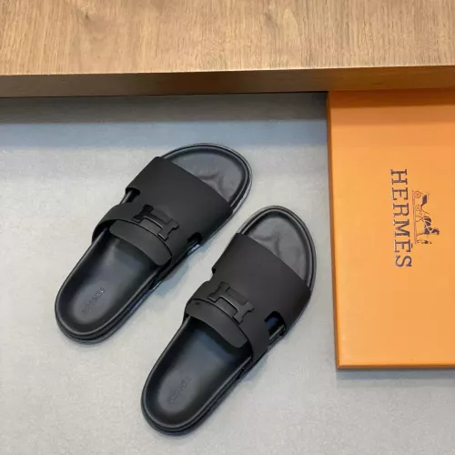 Cheap Hermes Slippers For Men #1331101 Replica Wholesale [$82.00 USD] [ITEM#1331101] on Replica Hermes Slippers