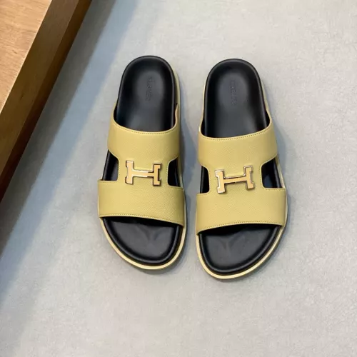 Cheap Hermes Slippers For Men #1331112 Replica Wholesale [$82.00 USD] [ITEM#1331112] on Replica Hermes Slippers