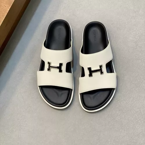 Cheap Hermes Slippers For Men #1331120 Replica Wholesale [$82.00 USD] [ITEM#1331120] on Replica Hermes Slippers