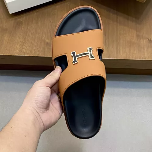 Cheap Hermes Slippers For Men #1331122 Replica Wholesale [$82.00 USD] [ITEM#1331122] on Replica Hermes Slippers