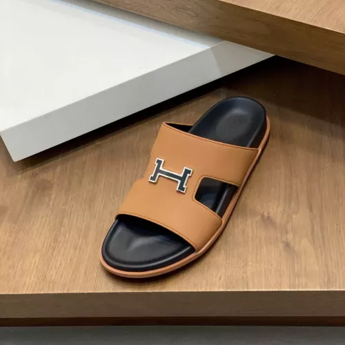 Cheap Hermes Slippers For Men #1331122 Replica Wholesale [$82.00 USD] [ITEM#1331122] on Replica Hermes Slippers