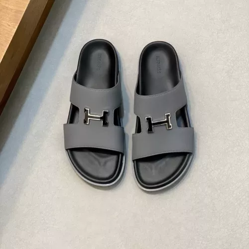 Cheap Hermes Slippers For Men #1331124 Replica Wholesale [$82.00 USD] [ITEM#1331124] on Replica Hermes Slippers