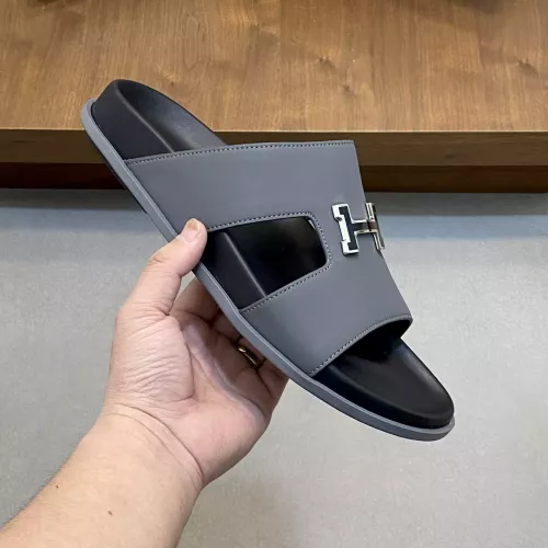 Cheap Hermes Slippers For Men #1331124 Replica Wholesale [$82.00 USD] [ITEM#1331124] on Replica Hermes Slippers