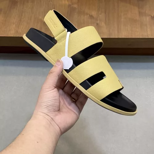 Cheap Hermes Sandal For Men #1331131 Replica Wholesale [$85.00 USD] [ITEM#1331131] on Replica Hermes Sandal