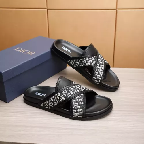 Cheap Christian Dior Slippers For Men #1331149 Replica Wholesale [$68.00 USD] [ITEM#1331149] on Replica Christian Dior Slippers