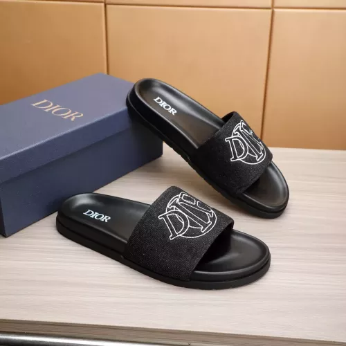 Cheap Christian Dior Slippers For Men #1331152 Replica Wholesale [$68.00 USD] [ITEM#1331152] on Replica Christian Dior Slippers