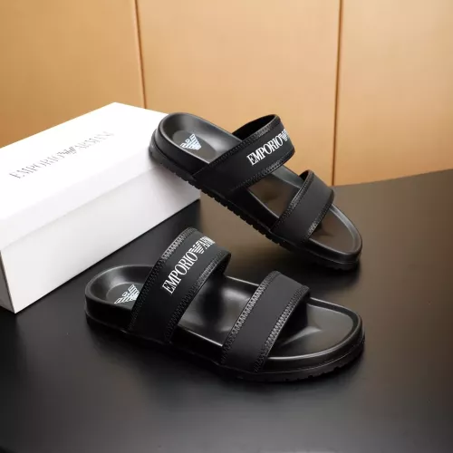 Cheap Armani Slippers For Men #1331159 Replica Wholesale [$68.00 USD] [ITEM#1331159] on Replica Armani Slippers
