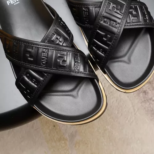 Cheap Fendi Slippers For Men #1331168 Replica Wholesale [$68.00 USD] [ITEM#1331168] on Replica Fendi Slippers