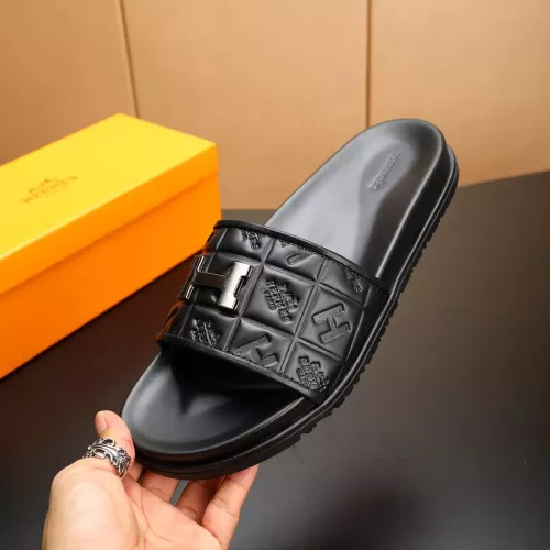 Cheap Hermes Slippers For Men #1331171 Replica Wholesale [$68.00 USD] [ITEM#1331171] on Replica Hermes Slippers