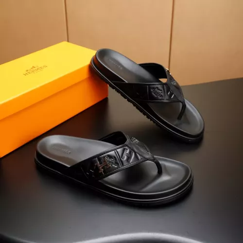 Cheap Hermes Slippers For Men #1331173 Replica Wholesale [$68.00 USD] [ITEM#1331173] on Replica Hermes Slippers