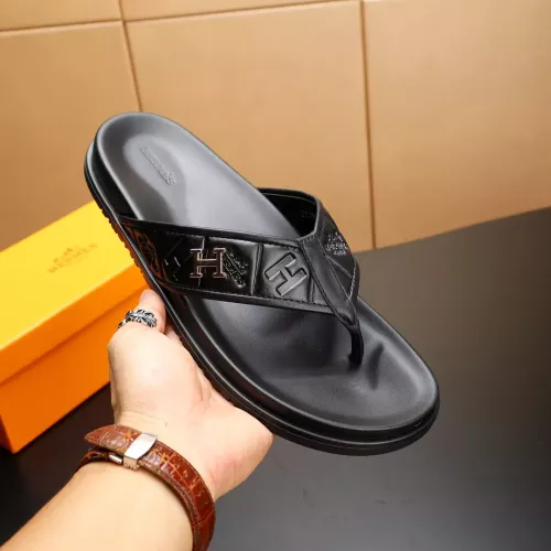 Cheap Hermes Slippers For Men #1331173 Replica Wholesale [$68.00 USD] [ITEM#1331173] on Replica Hermes Slippers