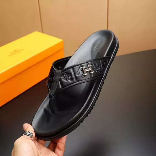 Cheap Hermes Slippers For Men #1331173 Replica Wholesale [$68.00 USD] [ITEM#1331173] on Replica Hermes Slippers