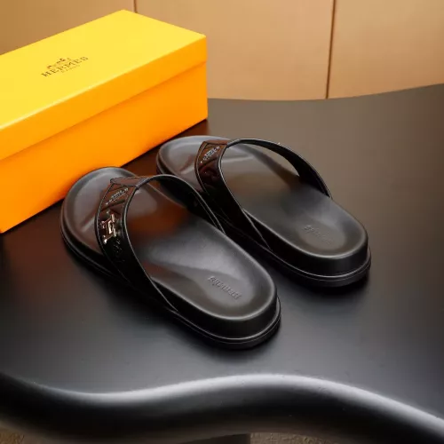 Cheap Hermes Slippers For Men #1331173 Replica Wholesale [$68.00 USD] [ITEM#1331173] on Replica Hermes Slippers