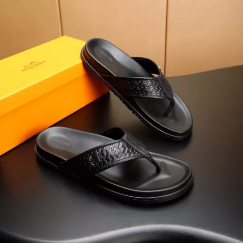 Cheap Hermes Slippers For Men #1331174 Replica Wholesale [$68.00 USD] [ITEM#1331174] on Replica Hermes Slippers