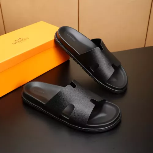 Cheap Hermes Slippers For Men #1331181 Replica Wholesale [$68.00 USD] [ITEM#1331181] on Replica Hermes Slippers