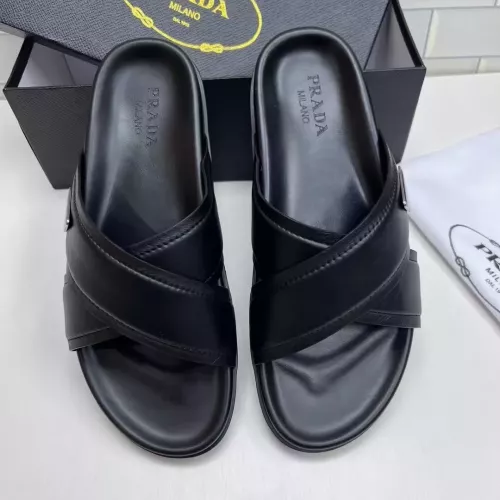 Cheap Prada Slippers For Men #1331199 Replica Wholesale [$68.00 USD] [ITEM#1331199] on Replica Prada Slippers