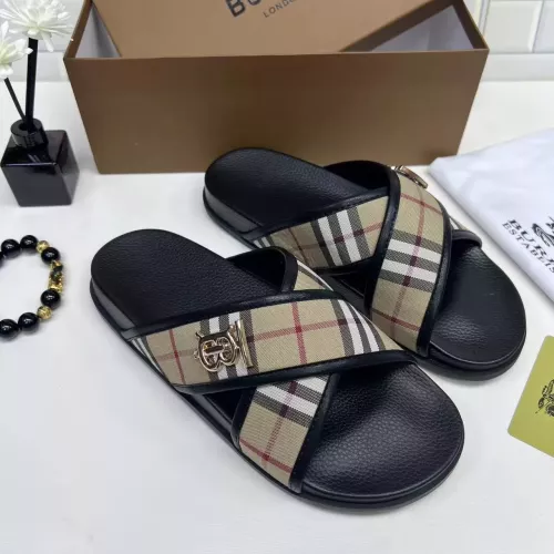 Cheap Burberry Slippers For Men #1331201 Replica Wholesale [$68.00 USD] [ITEM#1331201] on Replica Burberry Slippers