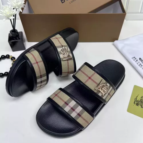 Cheap Burberry Slippers For Men #1331202 Replica Wholesale [$68.00 USD] [ITEM#1331202] on Replica Burberry Slippers