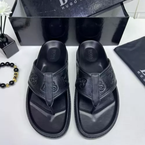 Cheap Boss Slippers For Men #1331207 Replica Wholesale [$68.00 USD] [ITEM#1331207] on Replica Boss Slippers