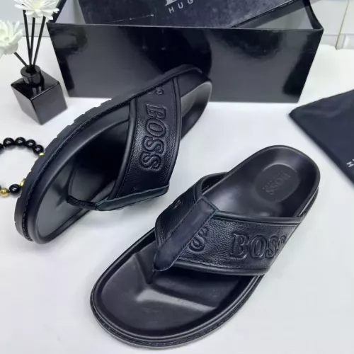 Cheap Boss Slippers For Men #1331207 Replica Wholesale [$68.00 USD] [ITEM#1331207] on Replica Boss Slippers