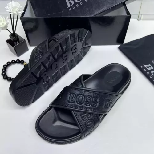 Cheap Boss Slippers For Men #1331208 Replica Wholesale [$68.00 USD] [ITEM#1331208] on Replica Boss Slippers