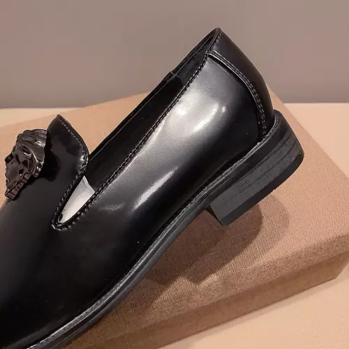 Cheap Versace Leather Shoes For Men #1331209 Replica Wholesale [$85.00 USD] [ITEM#1331209] on Replica Versace Leather Shoes