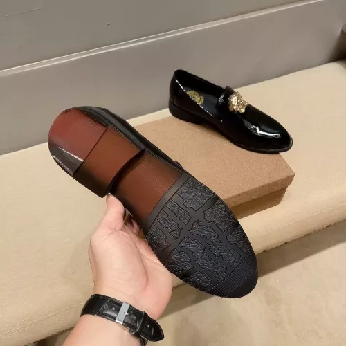 Cheap Versace Leather Shoes For Men #1331212 Replica Wholesale [$85.00 USD] [ITEM#1331212] on Replica Versace Leather Shoes