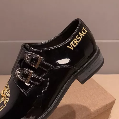 Cheap Versace Leather Shoes For Men #1331213 Replica Wholesale [$85.00 USD] [ITEM#1331213] on Replica Versace Leather Shoes