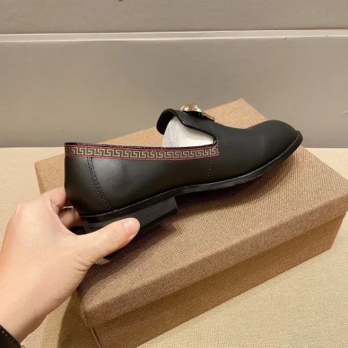 Cheap Versace Leather Shoes For Men #1331214 Replica Wholesale [$85.00 USD] [ITEM#1331214] on Replica Versace Leather Shoes