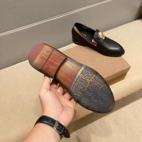 Cheap Versace Leather Shoes For Men #1331214 Replica Wholesale [$85.00 USD] [ITEM#1331214] on Replica Versace Leather Shoes