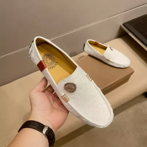 Cheap Versace Leather Shoes For Men #1331215 Replica Wholesale [$76.00 USD] [ITEM#1331215] on Replica Versace Leather Shoes