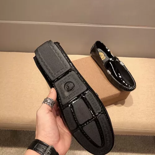 Cheap Versace Leather Shoes For Men #1331216 Replica Wholesale [$76.00 USD] [ITEM#1331216] on Replica Versace Leather Shoes