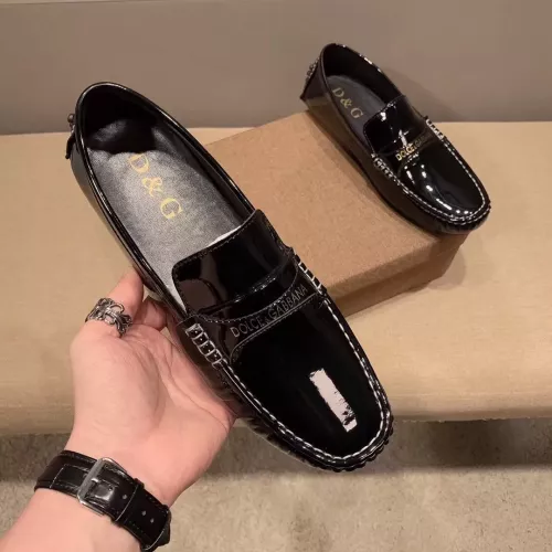 Cheap Dolce &amp; Gabbana D&amp;G Leather Shoes For Men #1331222 Replica Wholesale [$76.00 USD] [ITEM#1331222] on Replica Dolce &amp; Gabbana D&amp;G Leather Shoes