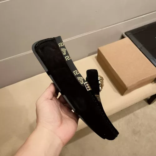 Cheap Versace Leather Shoes For Men #1331236 Replica Wholesale [$76.00 USD] [ITEM#1331236] on Replica Versace Leather Shoes