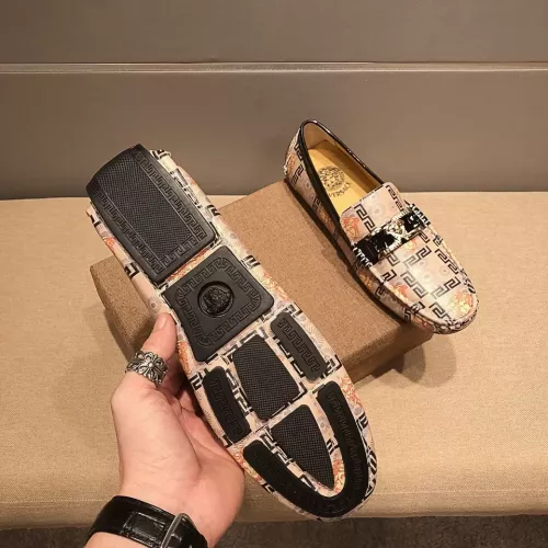 Cheap Versace Leather Shoes For Men #1331242 Replica Wholesale [$76.00 USD] [ITEM#1331242] on Replica Versace Leather Shoes